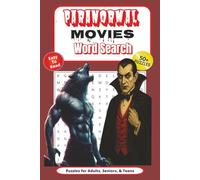 Paranormal Movies Word Search Puzzle Book: All your Favorite Paranormal Movies Monsters like Vampires, Ghosts, and Werewolves in this easy-to-read ... gift for Vacations, Holidays and Spare Times