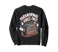 Paranormal Vibes Only Ghost Hunting Halloween Sweatshirt