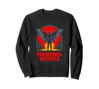 Paranormal Witness Mothman Cryptid Horror Scene Sweatshirt