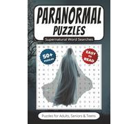 Paranormal Word Search Book: 50+ Puzzles With Easy to Read Print about Mystics, Psychics, Ghosts & More | 6x9 inches 110 pages | Gift for Vacations, Holidays, Leisure