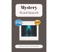 Paranormal Word Search Puzzle Book: Word Searches with Easy to Read Print about Paranormal, Ghosts, Psychic and More. 6x9 inches, 110 pages. 50+puzzles_ Gift for Vacations, Holidays, or Easy Times.