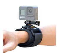 ParaPace 360 Degree Rotating Wrist Strap Mount for GoPro Hero 10/9/8/7/6/5s/5/4s/4/3+ Black Session,Adjustable Cycling Arm Band Holder for XIAOYI SJCAM Yi DJI Action Camera Outdoor Sports Accessories