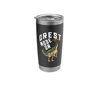 Parasaurolophus Design for Dinosaur Lover - Crest Mode On Stainless Steel Insulated Tumbler