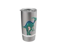 Parasaurolophus Dinosaur Design Stainless Steel Insulated Tumbler
