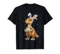 Parasaurolophus Dinosaur Easter Rabbit Eggs Bunny Ears Cute T-Shirt
