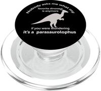 Parasaurolophus dinosaur PopSockets PopGrip for MagSafe