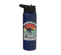 Parasaurolophus My Favorite Dinosaur Stainless Steel Insulated Water Bottle