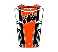 Paraserbatoio.it 3D effect adhesive resin tank protector for motorcycle compatible with KTM 1290 Super Adventure S 2017 18 THE BEAST V1