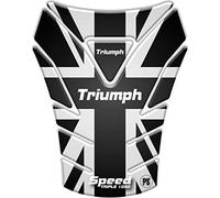 Paraserbatoio.it 3D effect adhesive resin tank protector for motorcycle compatible with Triumph Speed Triple 1050 v3