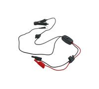 Parasitic Drain Tester for Automotive Battery Leakage Detection - Current Drain Tool with U-Shaped Terminal Clip, 4mm Copper Probes, ECU-