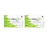 Parasoft Moisturising Cleansing Body Soap For Dry Skin | Goodness of Aloe Vera, Glycerine & Vitamin E | Nourishing Daily Bathing Bar For Purification -100 gm (Pack of 2)