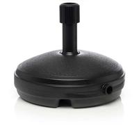 7Kg / 7 Litre Capacity Water Filled Garden Parasol Umbrella Base Stand in Black