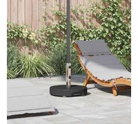Parasol Base Granite Accessories Outdoor Shade Garden Terrace Umbrella vidaXL