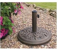 PARASOL BASE, CAST IRON EFFECT, 9KG BPSCA PBASE - LH03878 By KINGFISHER