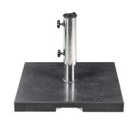 Beliani Parasol Base Ceggia Black Square 25 Kg