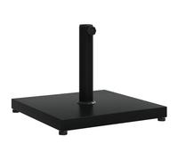 Parasol Base for Ø32/38/48 mm Poles Umbrella Holder 18 kg Square vidaXL