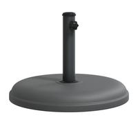vidaXL Parasol Base for Ø32/35/38 mm Poles 15 kg Round