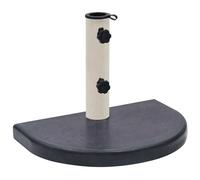 Parasol Base Granite Outdoor Umbrella Holder Balcony Umbrella Stand vidaXL