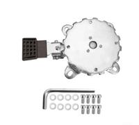 Parasol Base Rotating Plate 360° Swivel Adapter for Garden Umbrella Stand 18-32mm Pole Metal Silver Patio Accessory
