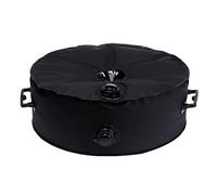 Parasol Base Weights Bag - Up to 100lb, Heavy Duty Cantilever Bases Weight for Banana Overhanging Parasol Cross Stand Water Filled Weighted Patio Outdoor Garden Umbrella Base Black A