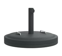 vidaXL Parasol Base with Handles for Ø38 / 48 mm Poles 25 kg Round