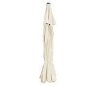 vidaXL Replacement Fabric for Outdoor Parasol Sand 515 cm Umbrella Cloth Cover