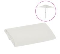 Parasol Canopy Sand 300cm 100% Polyester Replacement Outdoor Umbrella UV50 Cover