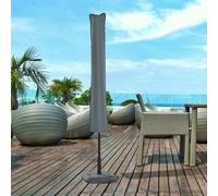 Garden Parasol Cover Waterproof Grey