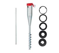 Parasol ground anchor Screw-in Umbrella Holder Lightweight Galvanized 1.4 kg