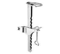 Parasol Holder Stand - Bench Buddy Accessory, Easy Setup Design, Mighty Material Build, Stable Side Clamp | Suitable for Outdoor Patio Umbrella Deck Dock Bleachers Boat Sunshade Installation Use