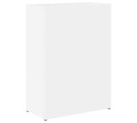 Parasol Holder White Wood Material 40 x 20 x 55.5 cm Rectangular Umbrella Stand for Hallway Entrance Area with Drip Tray and Versatile Storage for Office Hotel