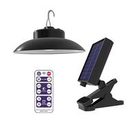 Parasol Lighting - Patio Umbrella Lights | Waterproof Solar-Powered Outdoor Lights with Clip | Rechargeable LED Lighting for Garden, Beach Tents, Camping, Patio, and Outdoor Parties | Easy Installati