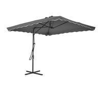 Outdoor Parasol with Steel Pole Garden Sunshade Parasol Sun Shelter vidaXL