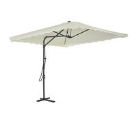 Outdoor Parasol with Steel Pole Garden Sunshade Parasol Sun Shelter vidaXL