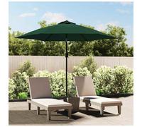 Parasol Replacement Canopy Green 300cm Polyester 6-Rib Outdoor Umbrella UVShield