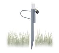 Parasol screw garden spike lightweight grey parasol anchor Beach Ground Spike