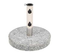 Parasol Stand Outdoor Umbrella Base Holder Support Parasol Base Granite vidaXL