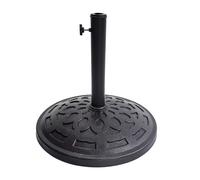 Parasol stand Umbrella holder Heavy base 3 adapters Vintage