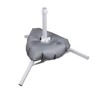 Parasol Tripod Stand Water Bag Beach Umbrella Holder White