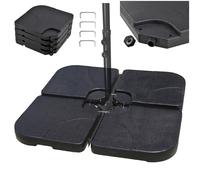 Parasol weights for parasol stands, cantilever parasols, set of 4