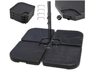 Parasol weights for parasol stands, cantilever parasols, set of 4
