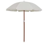 Parasol with Steel Pole Outdoor Umbrella Sunshade Garden Sun Shelter vidaXL