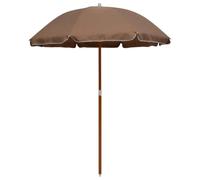 Parasol with Steel Pole Outdoor Umbrella Sunshade Garden Sun Shelter vidaXL