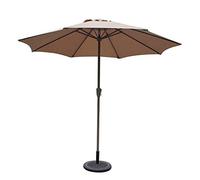 Parasols 9', Round, Market/Garden/Patio Umbrella, UV70+, Outdoor Umbrella For Balcony Table Terrace Deck Or Yard