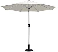 Parasols 9Ft/270Cm Patio Market Table Umbrella with Push Button Tilt and Crank, Perfect for Outdoor, Garden, Yard, Beach, Camping, Swimming Pool (A Wine Red)