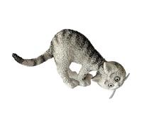 Parastone Les Chats d'Albert Dubout - Let's Play Cat Figurine 6.5 cm Resin Sculpture Playful Cat Figurine Gift Idea for Cat Lovers & Collectors