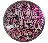 Parastone Museum Collection Domed Glass Paperweight - Mackintosh Roses Design