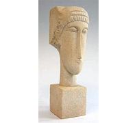 Parastone Museum Collection Modigliani Head - Resin Sculpture, Painted, Tabletop