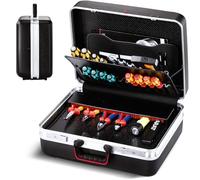 PARAT GmbH + Co. KG 1945010001 Limited Edition Tool Box/Tool Case, Black | Tool case with soft-touch X-ABS surface, CP-7 holder system, double aluminium frame and lockable