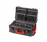PARAT PROTECT-LINE PROTECT 30-S 6520000391 Roll Tool Box (Polypropylene Trolley, Pressure Equalisation Valve, Capacity 30 Litres, Inserts + Rubber Loops, Document Compartment, with Wheels)